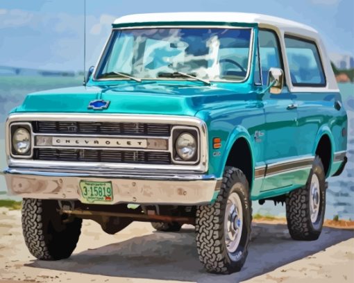 1972K5 Blazer Chevrolet Diamond Painting