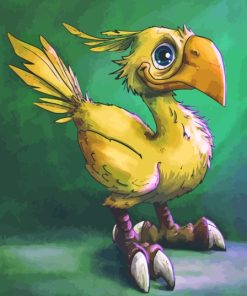 Chocobo Bird Diamond Painting