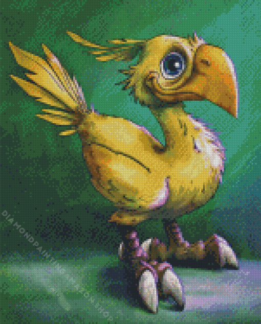 Chocobo Bird Diamond Painting