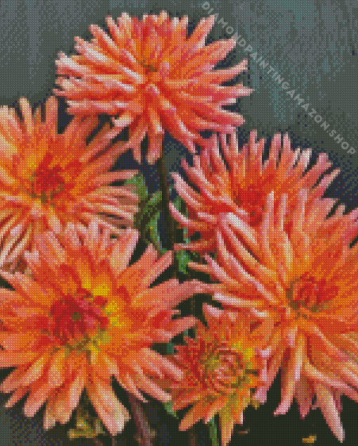 Chrysanthemum Diamond Painting