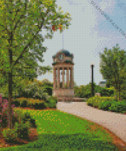 Clock Tower Diamond Painting