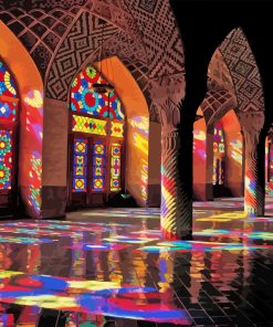 Colorful Persia Mosque Diamond Painting