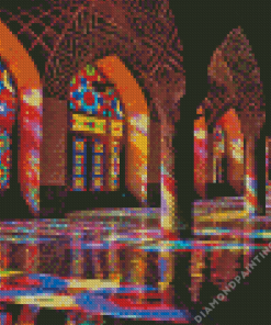 Colorful Persia Mosque Diamond Painting