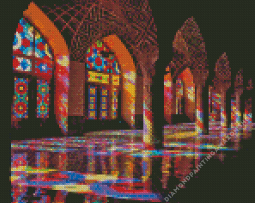 Colorful Persia Mosque Diamond Painting