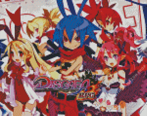 Disgaea Game Poster Diamond Painting