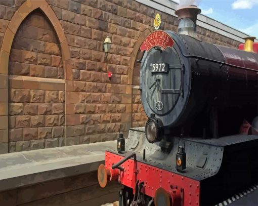 Hogwarts Express Diamond Painting