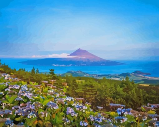 Pico Island Diamond Painting