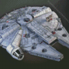 Millennium Falcon Diamond Painting