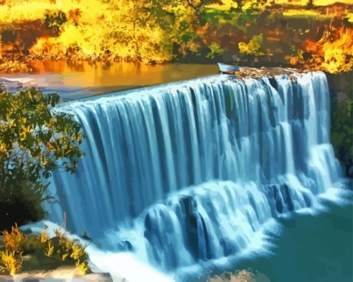 Uberlandia Waterfall Diamond Painting