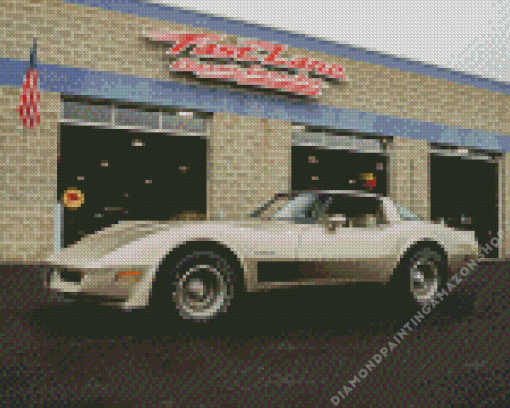 Chevrolet Corvette Diamond Painting