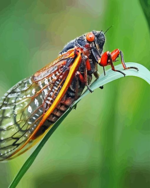 Cicadas Diamond Painting