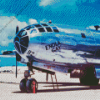 Enola Gay Bomber Diamond Painting