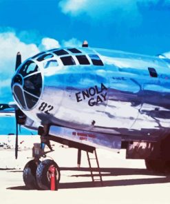 Enola Gay Bomber Diamond Painting