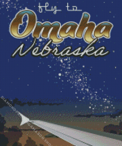 Fly To Omaha Diamond Painting