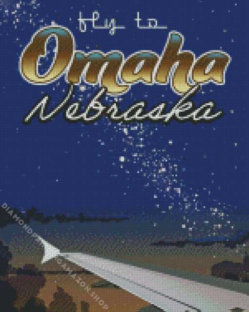 Fly To Omaha Diamond Painting