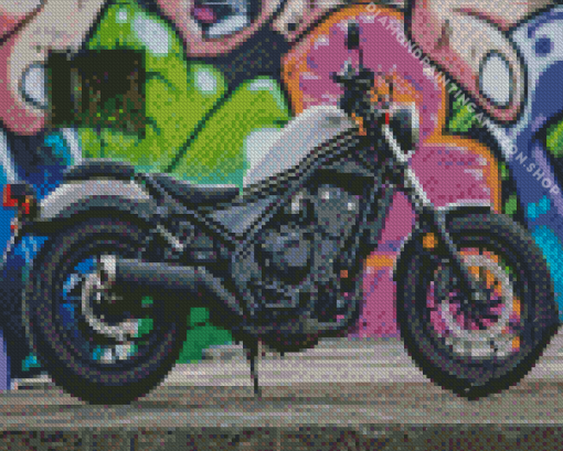 Honda Shadow Diamond Painting