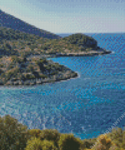 Lycian Way Seascape Diamond Painting