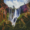 Ouzoud Waterfalls Diamond Painting