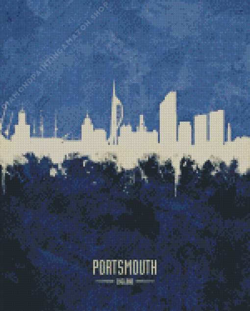 Portsmouth England Diamond Painting