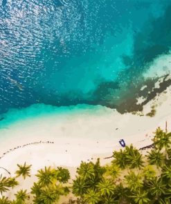 Saint Barthelemy Beach Diamond Painting