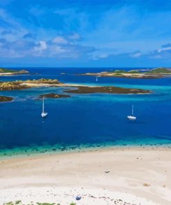 Scilly Island Beach Diamond Painting