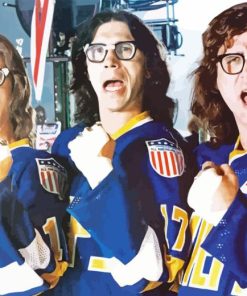 Slap Shot Characters Diamond Painting