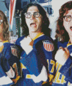 Slap Shot Characters Diamond Painting