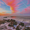 Tequesta Beach Sunset Diamond Painting