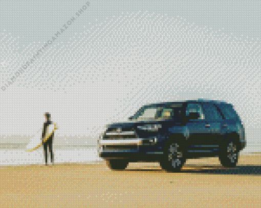 Toyota 4 Runner Diamond Painting