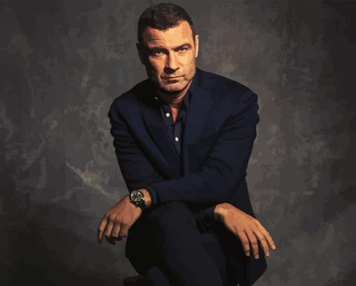 Liev Schreiber Diamond Painting