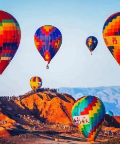 Balloon Festival Diamond Painting