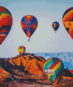 Balloon Festival Diamond Painting