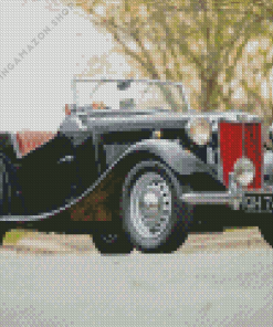 1953 MG TD Diamond Painting