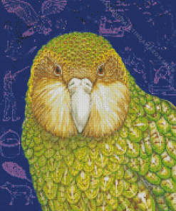 Kakapo Art Diamond Painting