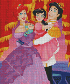 Ariel Eric And Melody Diamond Painting