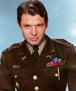 Audie Murphy Diamond Painting