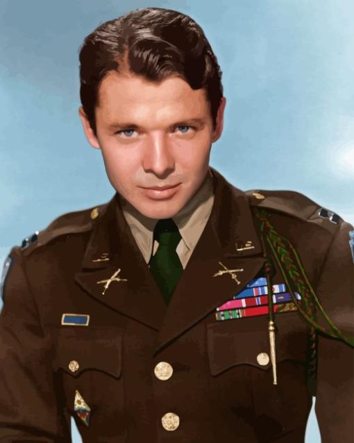 Audie Murphy Diamond Painting