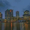 Canary Wharf Diamond Painting