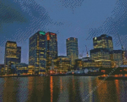 Canary Wharf Diamond Painting