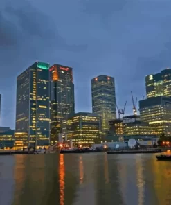 Canary Wharf Diamond Painting