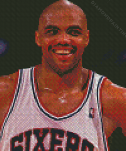 Charles Barkley Diamond Painting