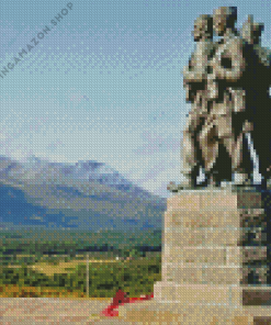 Commando Memorial Diamond Painting