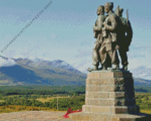 Commando Memorial Diamond Painting