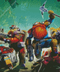 Deep Rock Galactic Game Diamond Painting