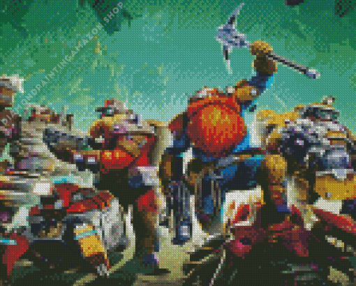 Deep Rock Galactic Game Diamond Painting