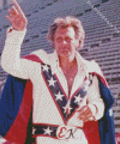 Evel Knievel Stunt Diamond Painting