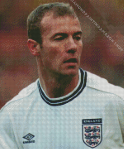 Footballer Alan Shearer Diamond Painting