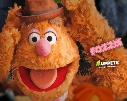 Fozzie Muppets Diamond Painting