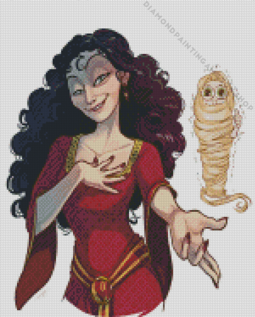 Gothel And Rapunzel Diamond Painting