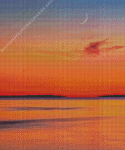 Sunset Landscape Diamond Painting